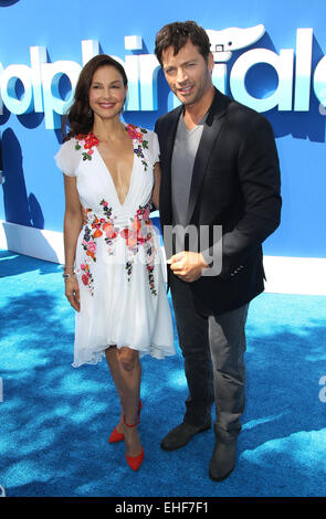 La Premiere Mondiale della Warner Bros Foto' e Alcon Entertainment "Dolphin racconto 2." caratterizzando: Ashley Judd,Harry Connick Jr,dove: Los Angeles, California, Stati Uniti quando: 07 Set 2014 Foto Stock