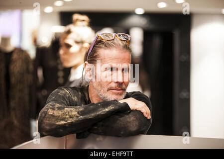 Vogue Fashion's Night Out a Jades store con: Guest dove: Düsseldorf, Germania Quando: 05 Set 2014 Foto Stock