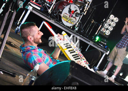 Kissy Sell out live al festival di Glastonbury, Pilton, Somerset, Regno Unito, Giugno 2009. Foto Stock