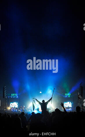 Glastonbury Festival 2010. Foto Stock