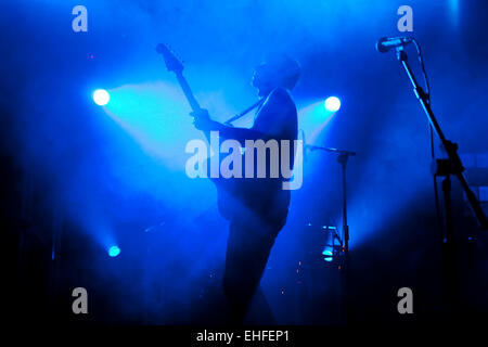 Il cane è morto live at Bestival sull'Isola di Wight 2011. Foto Stock