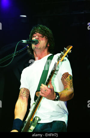 Dave Grohl da Foo Fighters. Foto Stock