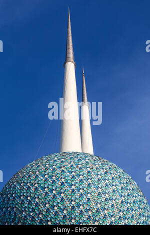 Il famoso Kuwait Towers in Kuwait City, Medio Oriente Foto Stock