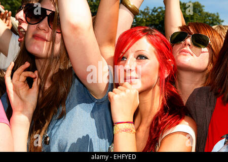 Festival di minorenni nel Parco Victoria di Londra. Foto Stock