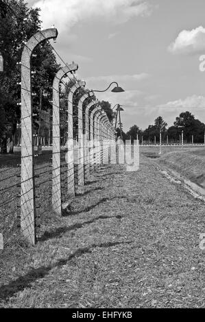 Auschwitz Birkenau campo di concentramento. Foto Stock