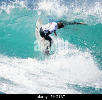 Surf Rafting Newquay Cornwall Regno Unito Foto Stock