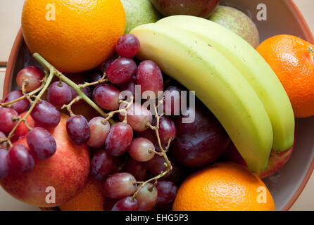 Ciotola di frutta Foto Stock