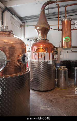 Il rame ancora alla distilleria Sipsmith a Londra Foto Stock