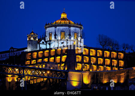 Mosteiro, Vila Nova de Gaia, Portogallo Foto Stock