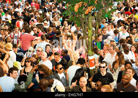 Buona volte soundsystem al carnevale di Notting Hill 2008. Foto Stock