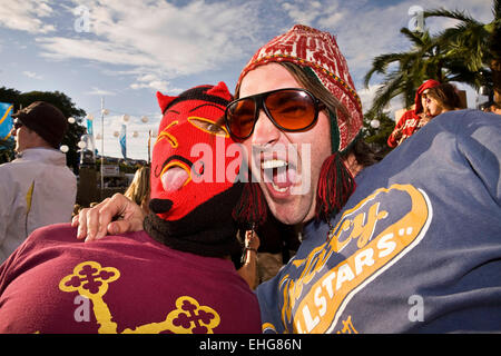 Rockness Festival a Dores vicino a Inverness in Scozia Giugno 2009. Foto Stock