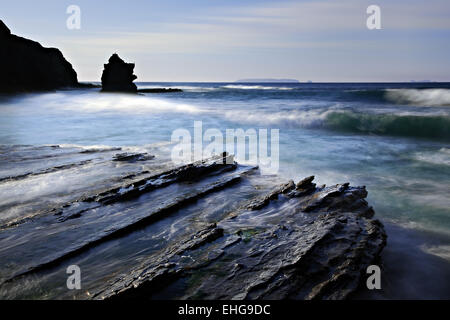 Cabo Carvoeiro, Peniche, Portogallo Foto Stock