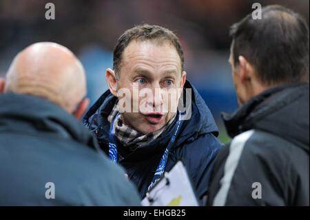 Jean Pierre Papin - 04.03.2015 - PSG / Principato di Monaco - 1/4Finale Coupe de France.Photo : Andre Ferreira icona / Sport Foto Stock