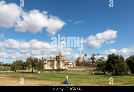 Andalusa di Contemporary Art Center (il Centro Andaluz de Arte Contemporáneo (CAAC)) Foto Stock