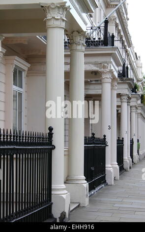 Townshouses a Londra Foto Stock