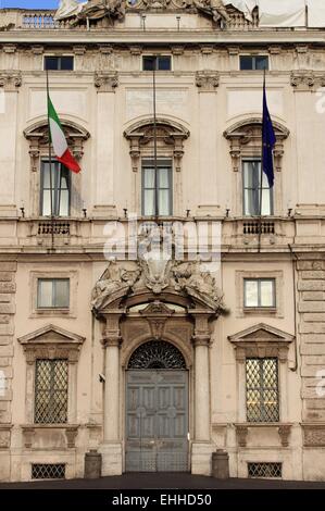 La Corte costituzionale Palace a Roma Foto Stock