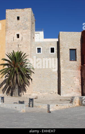 Almudaina Palace in Ibiza Foto Stock