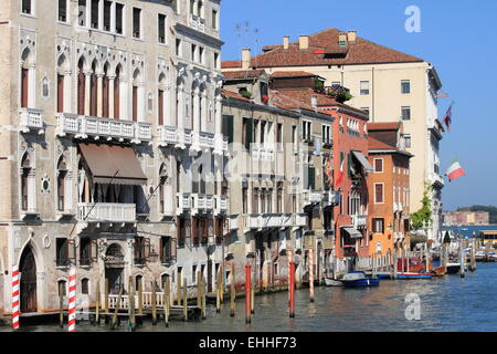 Edifici rinascimentali a Venezia Foto Stock