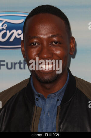 2014 FOX cadono Eco-Casino parte dotata di: Lamorne Morris dove: Santa Monica, California, Stati Uniti quando: 09 Set 2014 Foto Stock