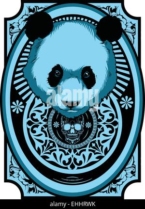 Grande panda Illustrazione Vettoriale
