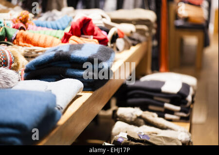 Angora morbida maglioni per l'inverno Foto Stock