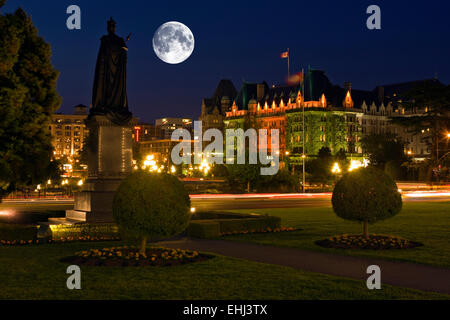 FAIRMONT EMPRESS HOTEL VICTORIA Vancouver Island British Columbia CANADA Foto Stock