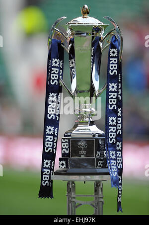 Rbs Sei Nazioni Trofeo Inghilterra e Scozia Inghilterra e Scozia, RBS 6 Nazioni Twickenham, Londra, Inghilterra 14 marzo 2015 RBS 6 Nazioni, 14/03/2015 Credit: Allstar Picture Library/Alamy Live News Foto Stock