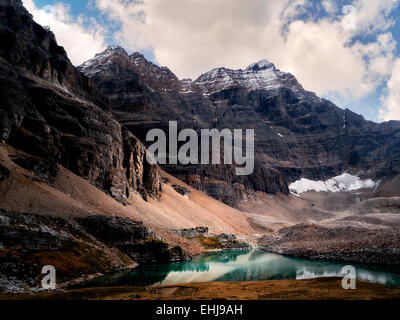 Parco Nazionale di Yoho, Opabin altopiano, British Columbia, Canada Foto Stock