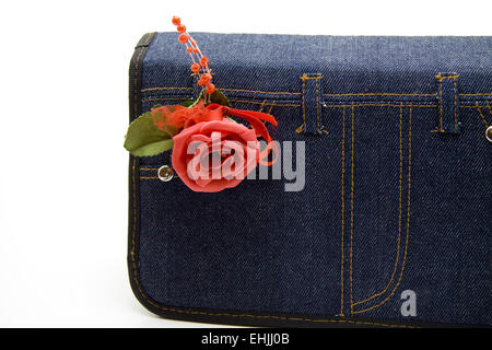 Rose in sacchetto Foto Stock