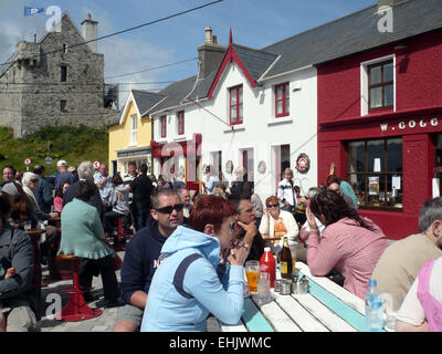 Intensa giornata di Baltimora Irlanda Foto Stock