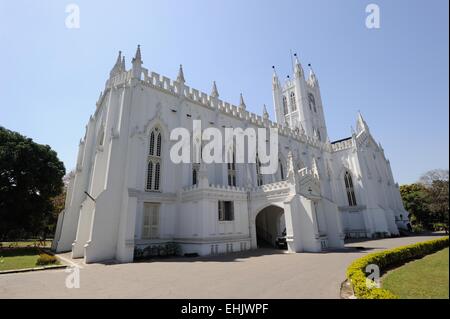 La Cattedrale di Saint Paul in Kolkata Foto Stock