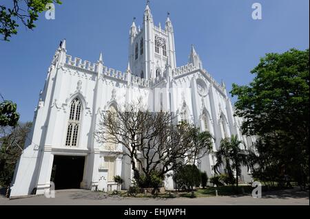 La Cattedrale di Saint Paul in Kolkata Foto Stock