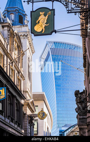 "" Walkie-Talkie 20 Fenchurch Street - City of London Foto Stock