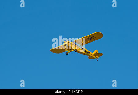 Piper PA18 Super Cub luce motore unico aereo privato. SCO 9635. Foto Stock