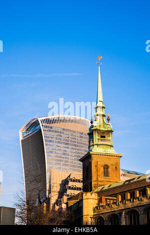 "" Walkie-Talkie 20 Fenchurch Street - City of London Foto Stock