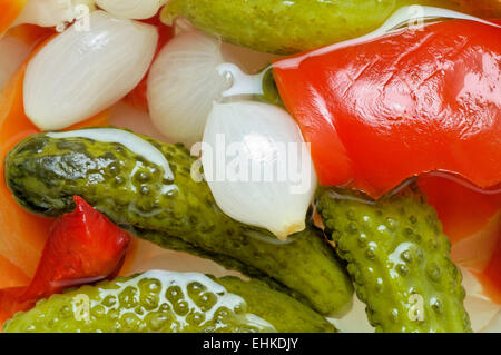 Pickles sfondo Foto Stock