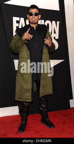 Fashion Rocks 2014 tenutasi presso la Barclays Center - Arrivi con: Afrojack dove: Brooklyn, New York, Stati Uniti quando: 09 Set 2014 Foto Stock