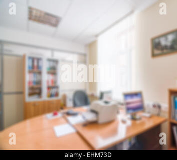 Comune Ufficio generico building interior blur sullo sfondo Foto Stock