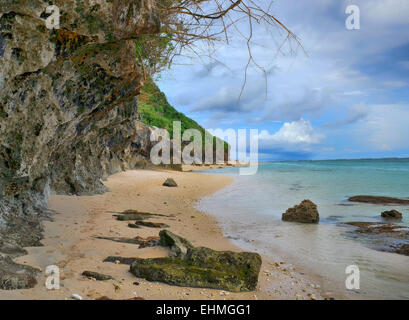 Le dolci spiagge di Bali, Indonesia Foto Stock