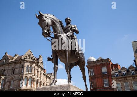 Il Prince Albert monumento in Wolverhampton Foto Stock