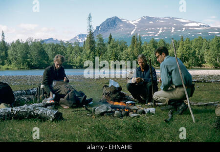 Kamajokk, Jokkmokk, Lappland Foto Stock