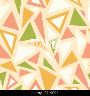 Abstract triangoli seamless sfondo pattern Foto Stock