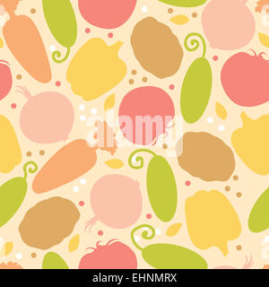 Yummy verdure seamless sfondo pattern Foto Stock