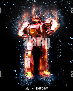 Gigante d'acciaio Foto Stock