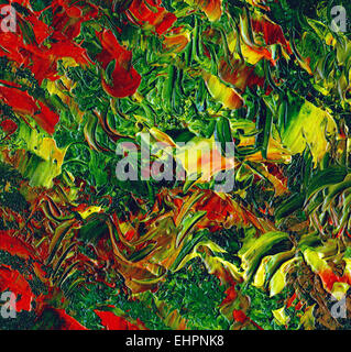 Sfondo astratto, la pittura Foto Stock