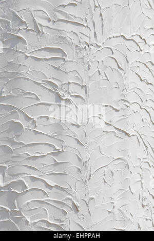 Intonaco strutturale sulla parete, sfondo texture Foto Stock