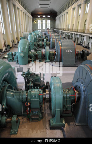 Acqua power station in Baviera Foto Stock