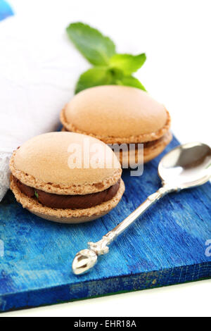 Cioccolato torta di mandorle. Foto Stock