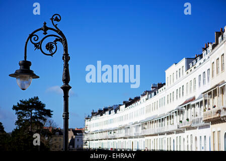 Case vittoriane sulla Royal York Mezzaluna in Clifton Bristol Foto Stock