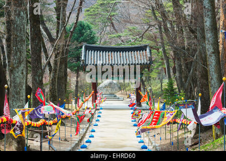 Asia, Repubblica di Corea, Corea del Sud, Gayasan National Park, Heiansa, Heian tempio buddista, sito Unesco Foto Stock